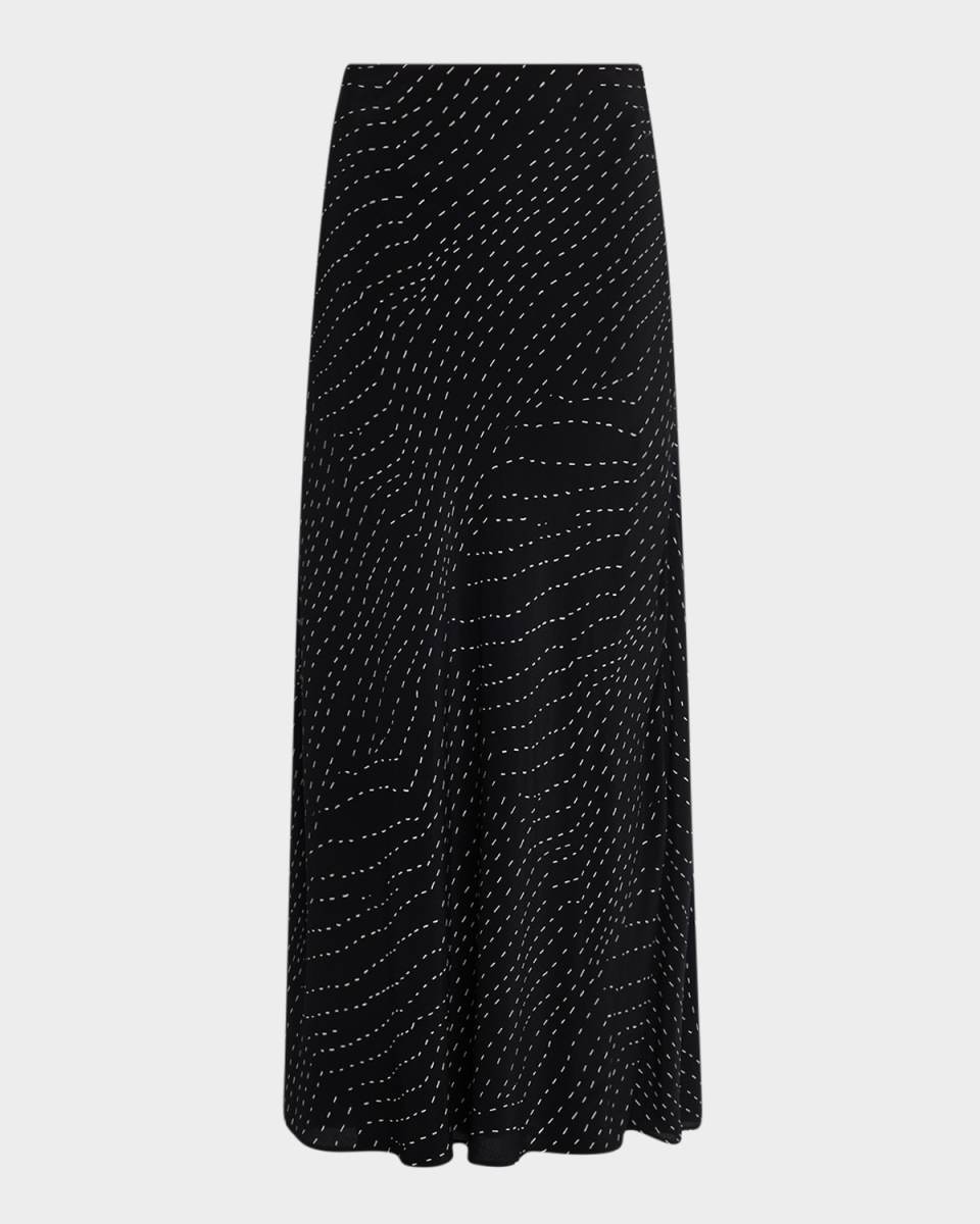 Wren Printed A-Line Skirt